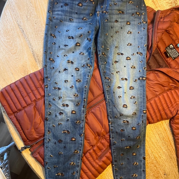 Driftwood jeans, Jackie style-skinny-size 28, leopard style - Picture 4 of 4